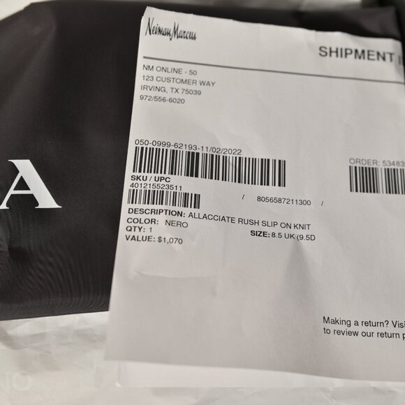 Prada Men's Allacciate Rush Triangle Logo Knit Sneakers - US10 - Picture 11 of 11